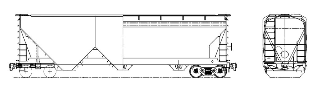 4650 Potash Covered Hopper - The Greenbrier Companies