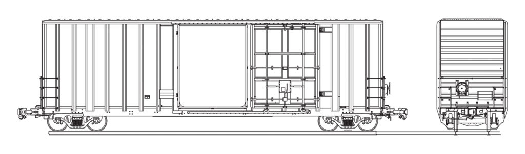 50' Plate F Boxcar - The Greenbrier Companies